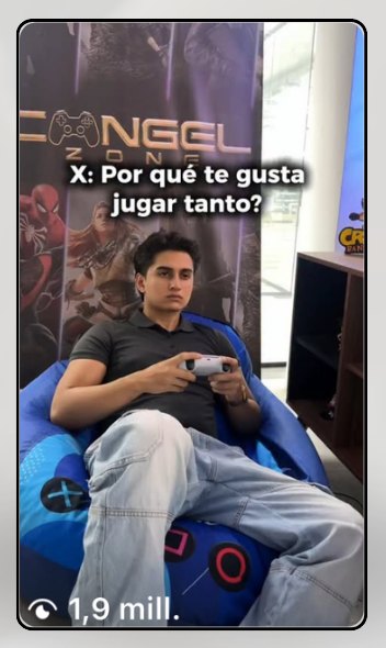 Video de Cangel Zone: «¿Por qué te gusta jugar tanto?»